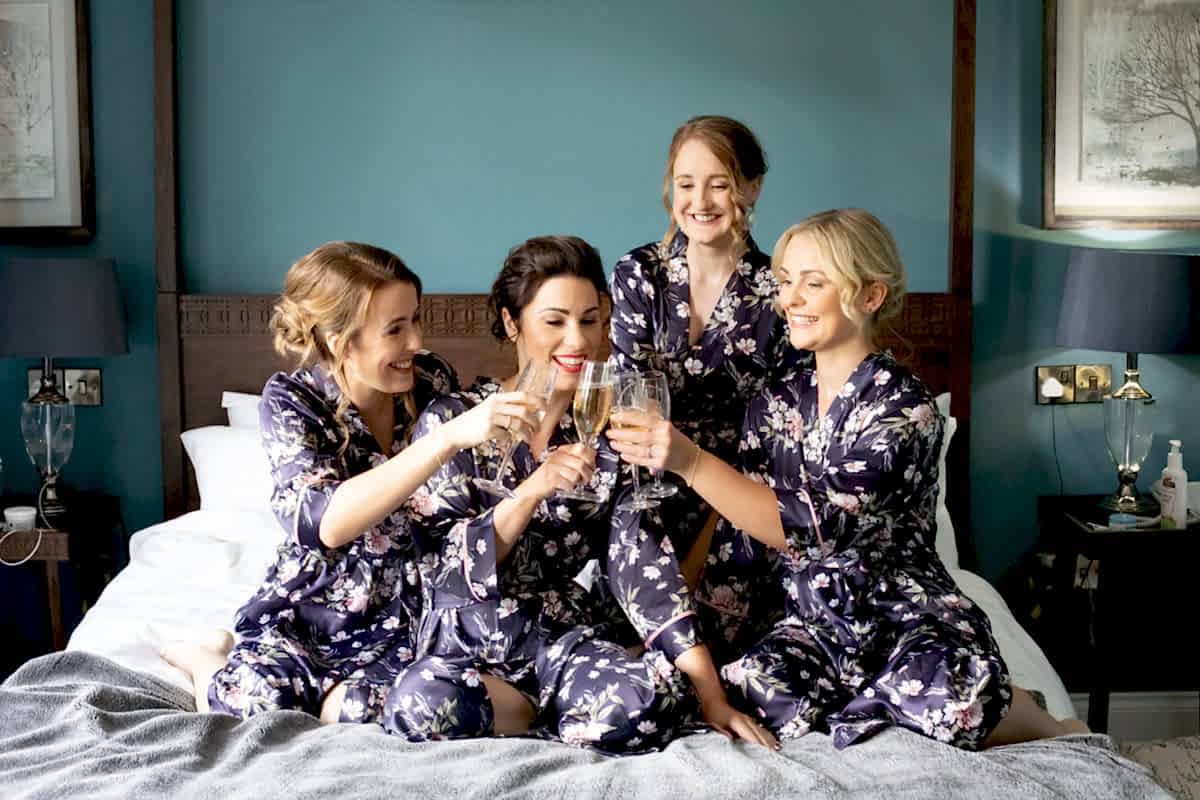 Bridal party photographer UK